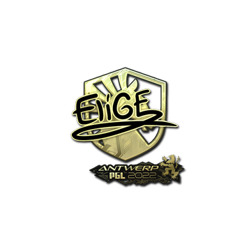 Sticker | EliGE (Gold) | Antwerp 2022 image 360x360