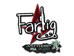 Наклейка | Farlig (блёстки) | Антверпен 2022