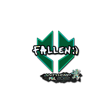 Sticker | FalleN (Glitter) | Antwerp 2022 image 360x360