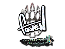 Sticker | faveN (Glitter) | Antwerp 2022