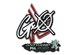 Aufkleber | gxx- (Glitzer) | Antwerpen 2022