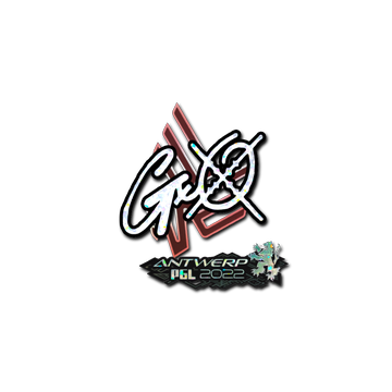 Sticker | gxx- (Glitter) | Antwerp 2022 image 360x360