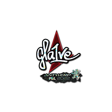 Sticker | gla1ve (Glitter) | Antwerp 2022 image 360x360