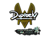 Наклейка | dupreeh (блёстки) | Антверпен 2022