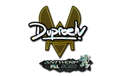 Sticker | dupreeh (Glitter) | Antwerp 2022