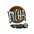 Sticker | dycha (Glitter) | Antwerp 2022 image 120x120