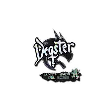 Sticker | degster (Glitter) | Antwerp 2022 image 360x360