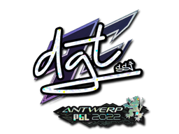 Adesivo | dgt (Glitter) | Anversa 2022