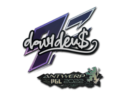 Sticker | dav1d | Anvers 2022