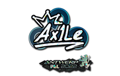 Sticker | Ax1Le (Glitter) | Antwerp 2022