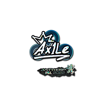 Sticker | Ax1Le (Glitter) | Antwerp 2022 image 360x360