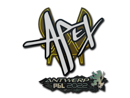 Samolepka | apEX | PGL Antwerp 2022