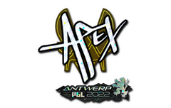 Sticker | apEX (Glitter) | Antwerp 2022