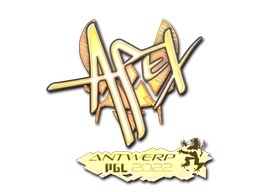 Sticker | apEX (Holo) | Antwerp 2022