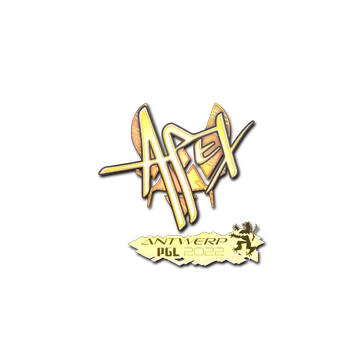 Sticker | apEX (Holo) | Antwerp 2022 image 360x360