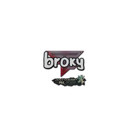 Sticker | broky | Antwerp 2022