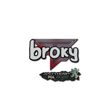 Sticker | broky | Antwerp 2022 image 360x360
