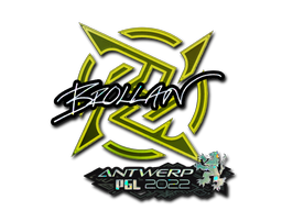 Autocolante | Brollan (Glitter) | Antuérpia 2022