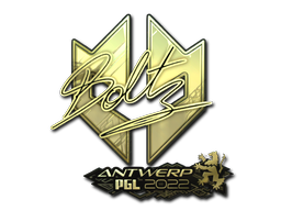Sticker | boltz (Gold) | Antwerp 2022