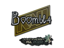 สติกเกอร์ | Boombl4 | Antwerp 2022