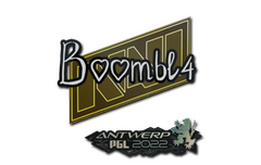 Sticker | Boombl4 | Antwerp 2022