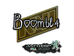 สติกเกอร์ | Boombl4 (ระยิบระยับ) | Antwerp 2022