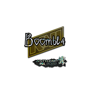 Sticker | Boombl4 (Glitter) | Antwerp 2022 image 360x360