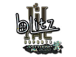 Sticker | bLitz (Glitter) | Antwerp 2022