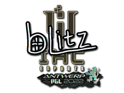 ステッカー | bLitz (グリッター) | Antwerp 2022