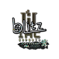 Sticker | bLitz (Glitter) | Antwerp 2022 image 120x120