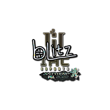Sticker | bLitz (Glitter) | Antwerp 2022 image 360x360