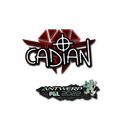 Sticker | cadiaN (Glitter) | Antwerp 2022 image 120x120