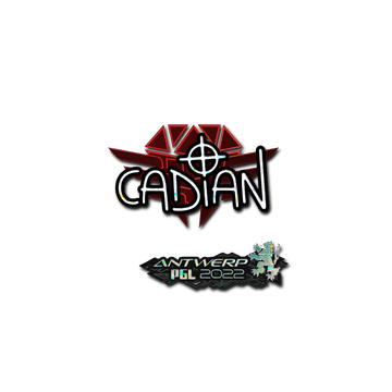 Sticker | cadiaN (Glitter) | Antwerp 2022 image 360x360