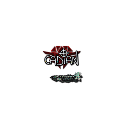 Sticker | cadiaN (Glitter) | Antwerp 2022