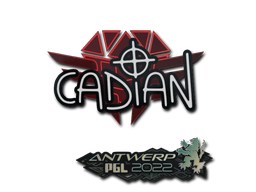 Samolepka | cadiaN | PGL Antwerp 2022