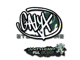 ステッカー | Calyx (グリッター) | Antwerp 2022