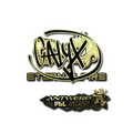Sticker | Calyx (Gold) | Antwerp 2022 image 120x120