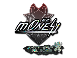 Aufkleber | m0NESY (Glitzer) | Antwerpen 2022