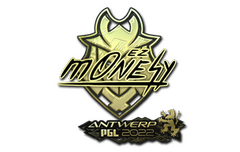 Sticker | m0NESY (Gold) | Antwerp 2022