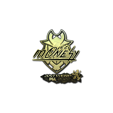 Sticker | m0NESY (Gold) | Antwerp 2022 image 360x360