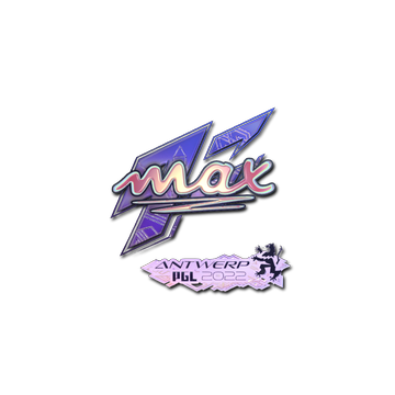 Sticker | max (Holo) | Antwerp 2022 image 360x360