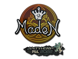 Стикер | maden | Antwerp 2022