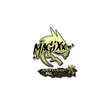 Sticker | magixx (Gold) | Antwerp 2022 image 360x360