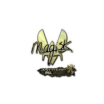 Sticker | Magisk (Gold) | Antwerp 2022 image 360x360