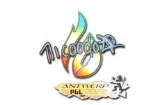 Sticker | nicoodoz (Holo) | Antwerp 2022