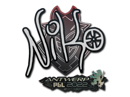 สติกเกอร์ | NiKo | Antwerp 2022