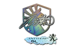 Sticker | nitr0 (Holo) | Antwerp 2022