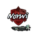 Sticker | Norwi (Glitter) | Antwerp 2022 image 120x120