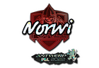 Sticker | Norwi (Glitter) | Antwerp 2022