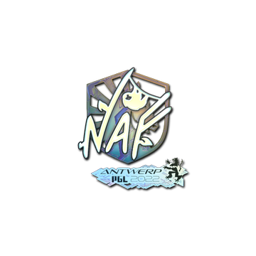 Sticker | NAF (Holo) | Antwerp 2022 image 360x360